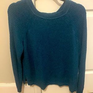 Blue sweater. Barely worn. Size large $10